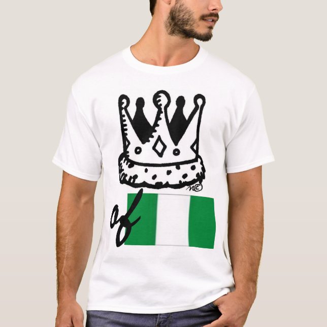 Camiseta rei de Nigéria (Frente)