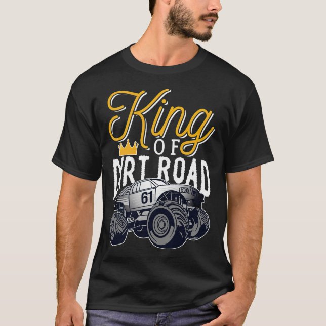 Camiseta Rei de preto sujo (Frente)