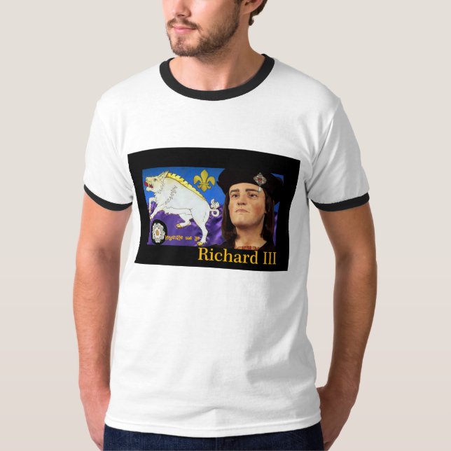 Camiseta Rei de Richard III para sempre! (Frente)