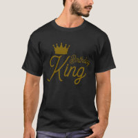Camiseta Rei do Aniversário – Presente de Aniversá