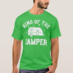 Camiseta Rei do Camper - Engraçado Camper RV