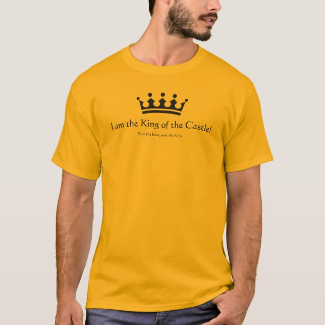 Camiseta Rei do castelo! (Frente)