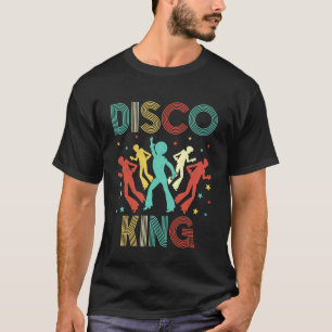Camiseta Rei do Disco Vibração Dançarino Groove Festa Roupa