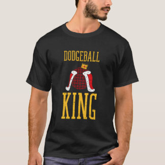 Camiseta Rei do Dodgeball Lança Bola Alvo Esporte