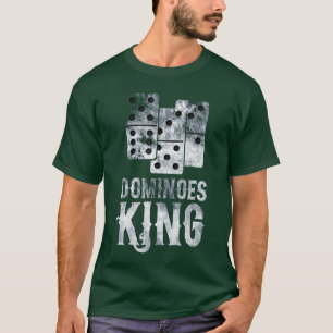 Camiseta Rei do Dominó Jogador de Dominó Amante do Dominó J