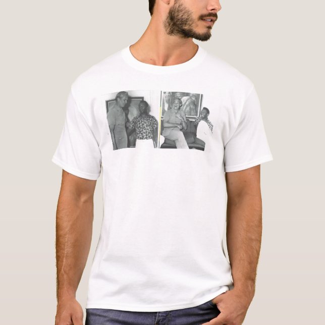 Camiseta REI DO FUTEBOL EM JAMAICA P.M MANLEY-Shirt (Frente)