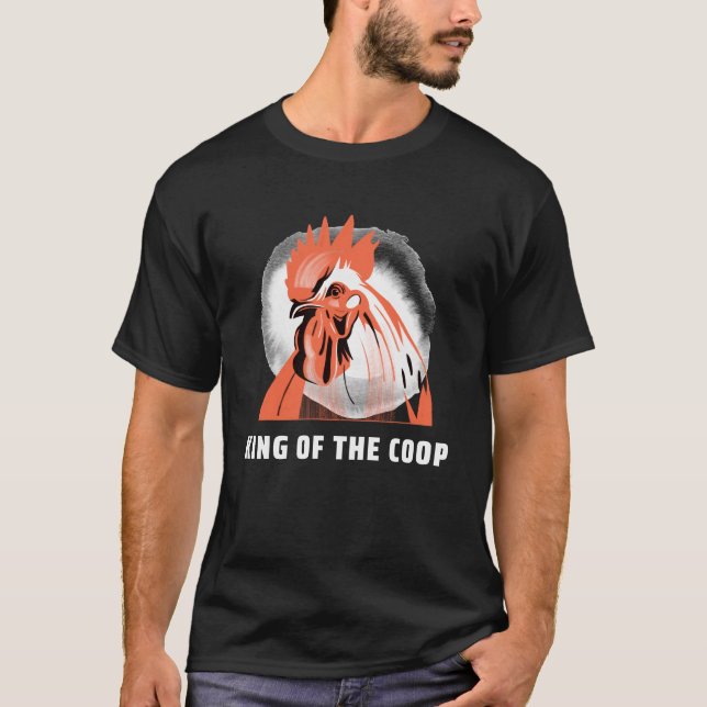 Camiseta Rei do Galinheiro (Frente)