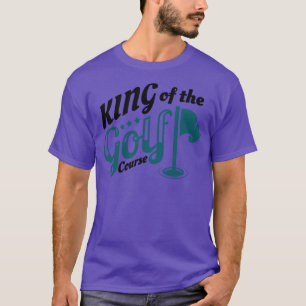 Camiseta Rei Do Golfe Do Curso De Golfe