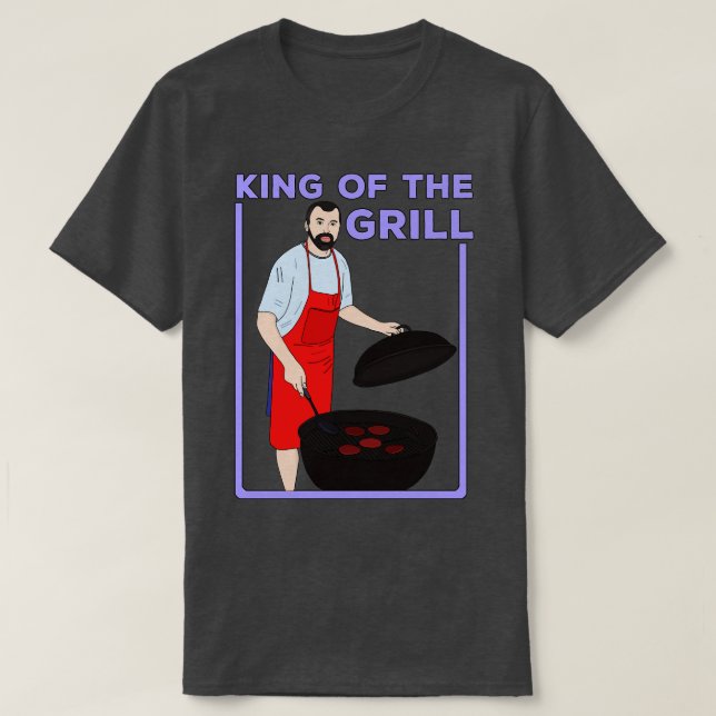 Camiseta Rei do Grill (Frente do Design)