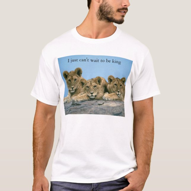 Camiseta rei do leão (Frente)
