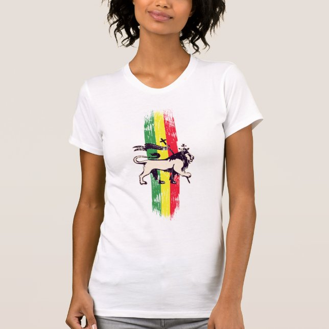 Camiseta Rei do leão da reggae (Frente)