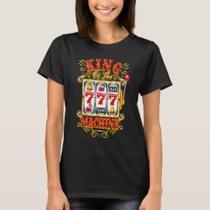 Camiseta Rei Do Lover De Jogo Da Máquina De Slot