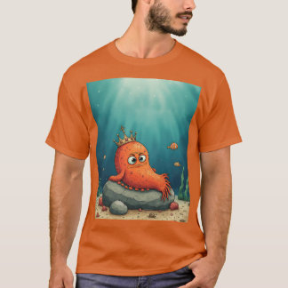 Camiseta Rei do Mar Governante do Oceano Mal-humorado Amigo