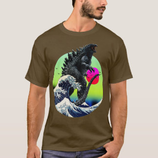 Camiseta Rei do Monstro e a Onda Excelente