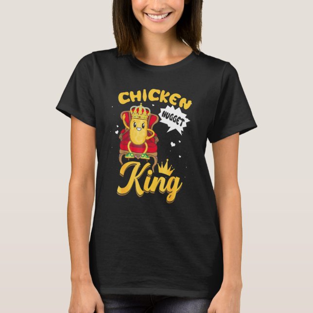 Camiseta Rei do Nugget de Frango (Frente)