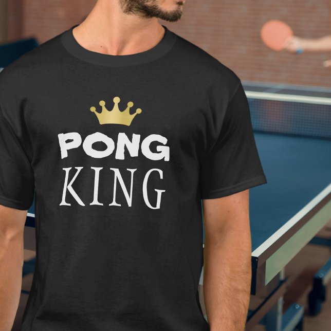 Camiseta REI DO PING PONG Coroa de Ouro (Criador carregado)