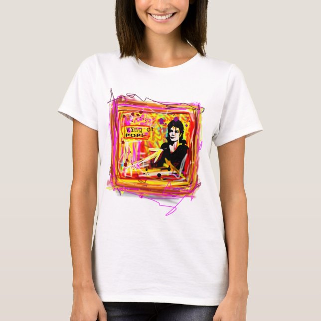 Camiseta Rei do Pop (Frente)