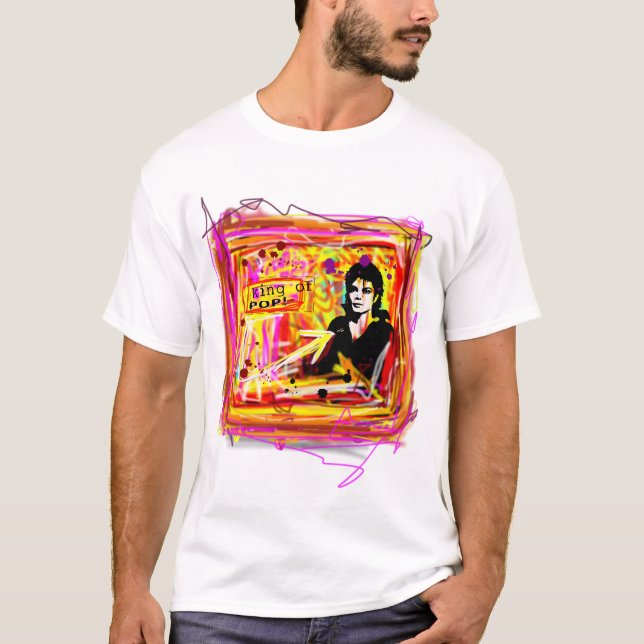 Camiseta Rei do Pop (Frente)