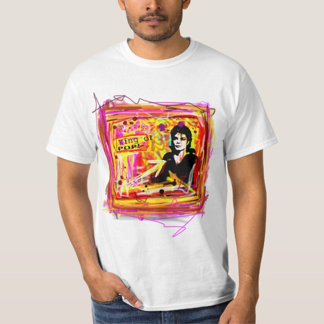 Camiseta Rei do Pop (Frente)