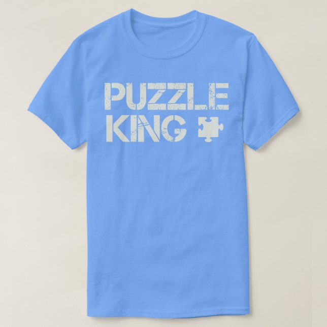 Camiseta Rei do Puzzle (Frente do Design)