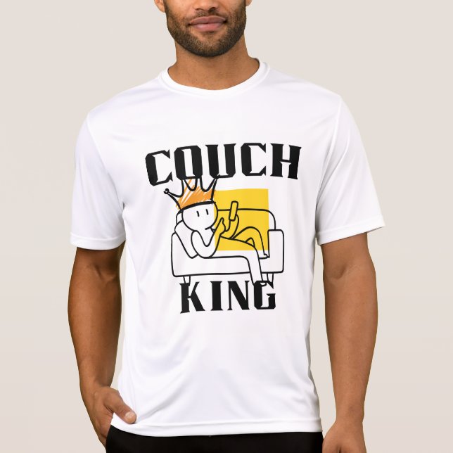 Camiseta Rei do Sofá (Frente)