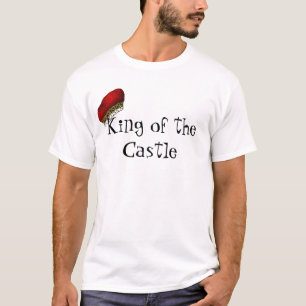 Camiseta Rei do t-shirt do castelo