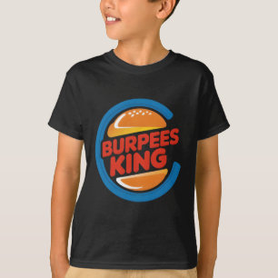Camiseta Rei dos Burpees Cardio Ginásio Fisiculturismo Aman
