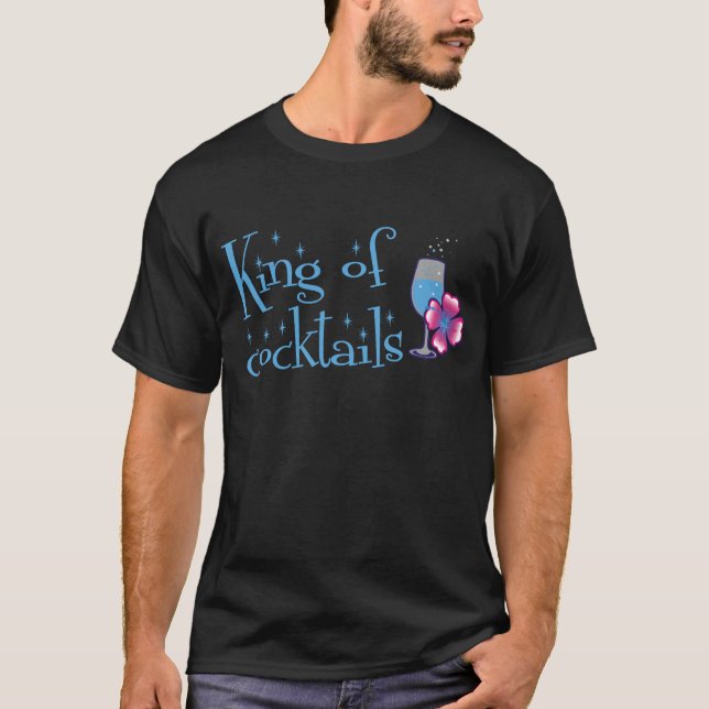 Camiseta Rei dos cocktail (Frente)