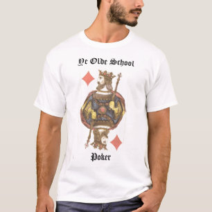 Camiseta Rei dos diamantes YE Olde SchoolPoker