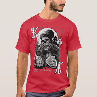 Camiseta Rei dos Espadas - Vintage Poker Des