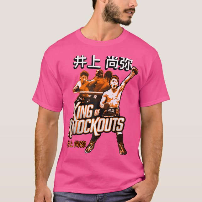 Camiseta Rei Dos Naufrágios - Naoya Inoue Tributa Pelo Futu (Frente)