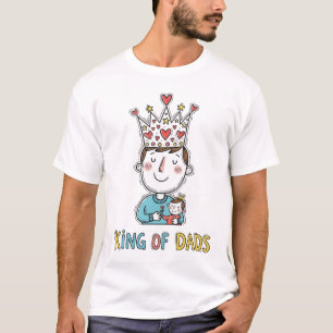 Camiseta Rei dos Pais Dias de os pais