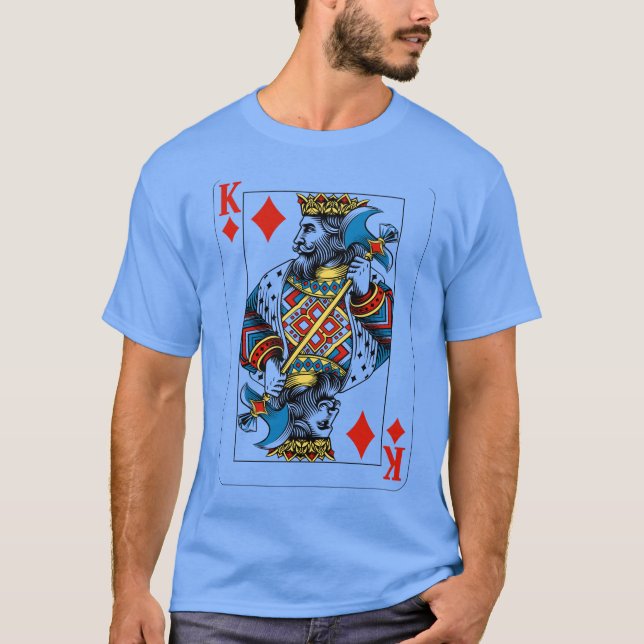 Camiseta Rei dos pintores de diamante (Frente)