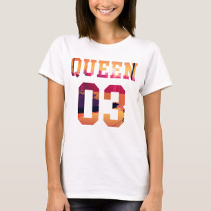 Camiseta Rei e Rainha juntos desde 2003