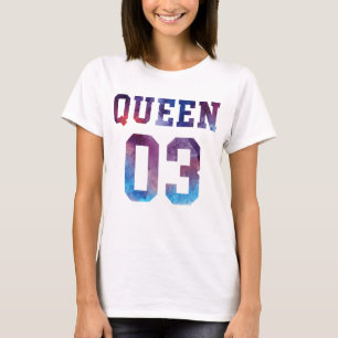 Camiseta Rei e Rainha juntos desde 2003