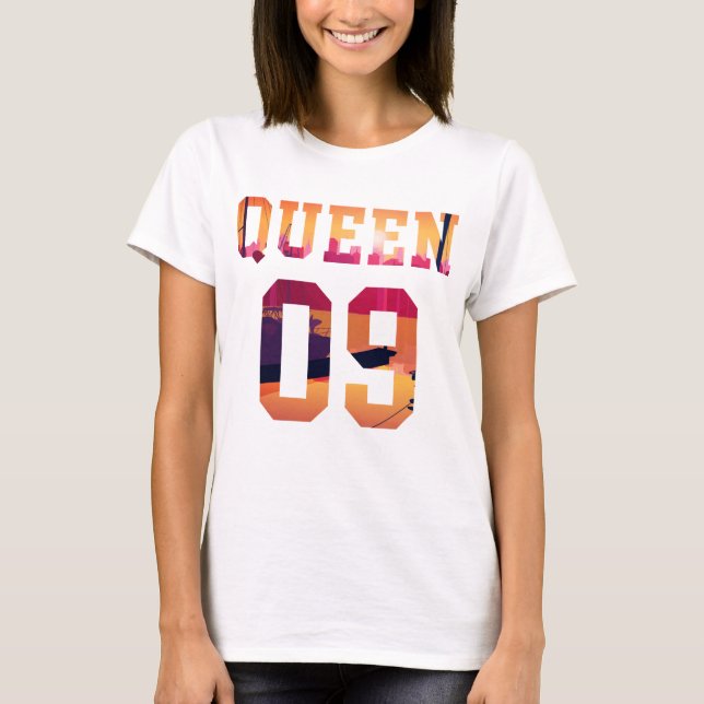 Camiseta Rei e Rainha juntos desde 2009 (Frente)