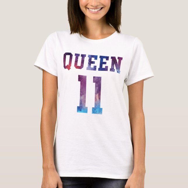 Camiseta Rei e Rainha juntos desde 2011 (Frente)