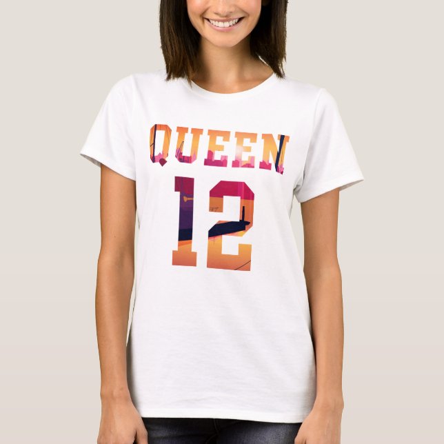 Camiseta Rei e Rainha juntos desde 2012 (Frente)