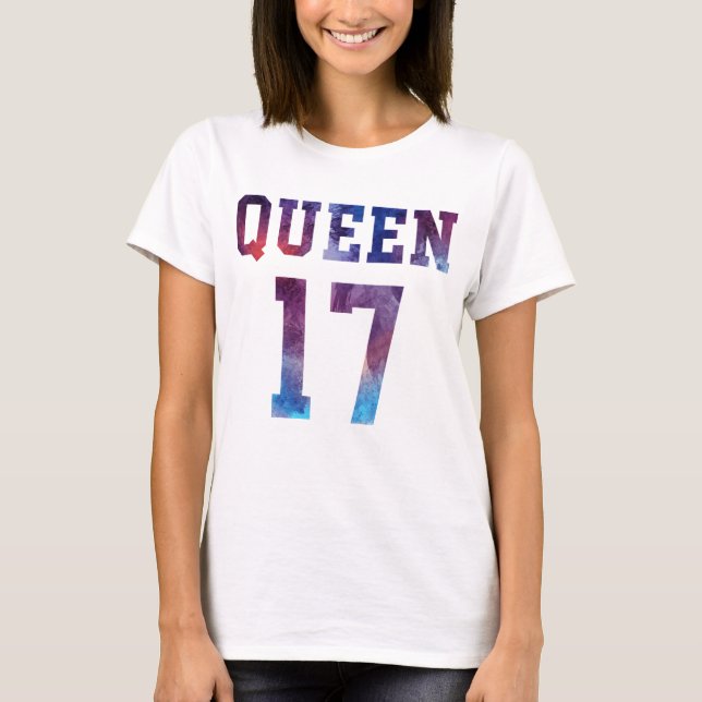 Camiseta Rei e Rainha juntos desde 2017 (Frente)