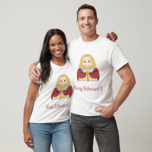 Camiseta Rei Eduardo II da Inglaterra