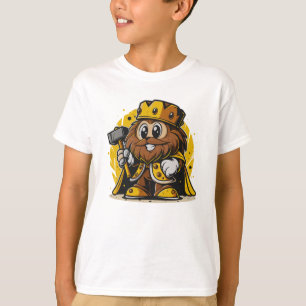 Camiseta Rei engraçado anão
