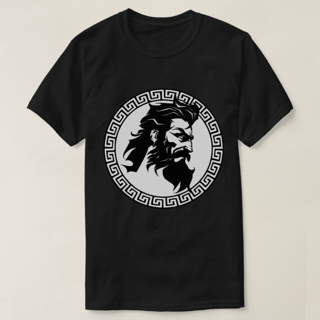Camiseta Rei Espartano Mitológico (Frente do Design)