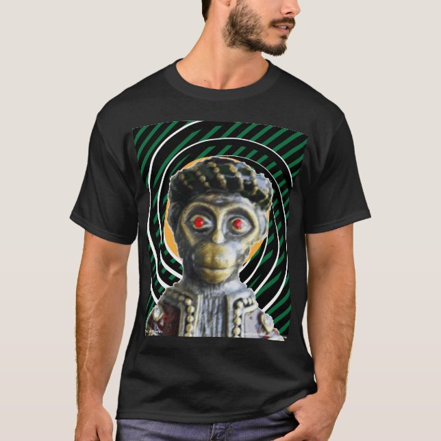 Camiseta Rei espiral do macaco (Frente)