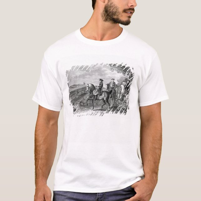 Camiseta Rei Frederick II de Prússia que revê (Frente)
