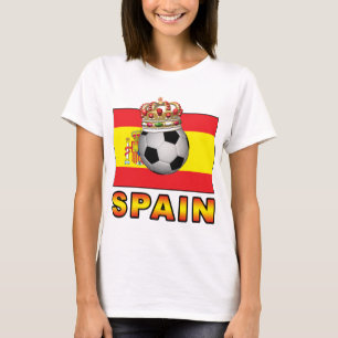 Camiseta Rei Futebol da espanha