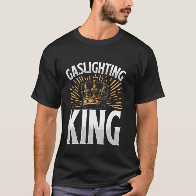 Camiseta Rei Gaslighter da Gaslighting (Frente)