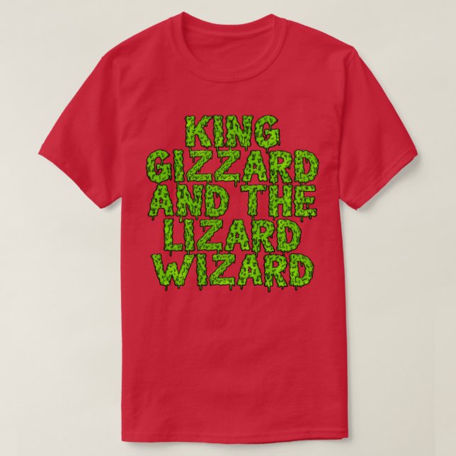 Camiseta Rei Gizzard e o Feiticeiro Lizard Original Psyche (Frente do Design)