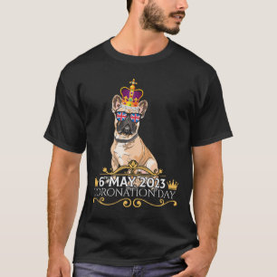 Camiseta Rei Iii Dia da Coronação presentes para o Bulldog