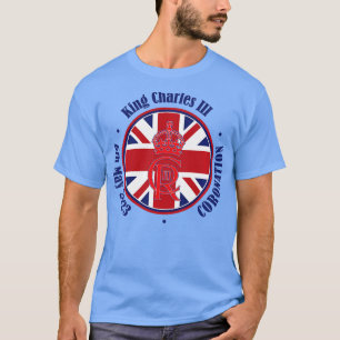 Camiseta Rei Inglês III Charles Memabilia Kings Coronat