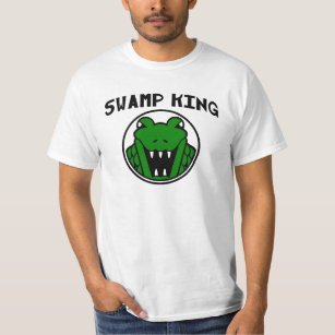 Camiseta Rei Jacaré Símbolo do pântano